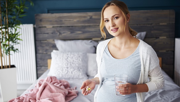 Leczenie bólu gardła u kobiet w ciąży i karmiących