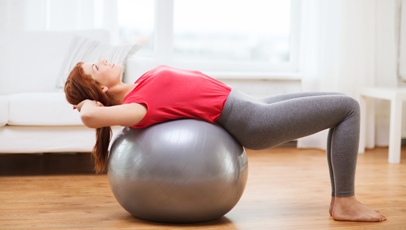 Body ball – odprężający trening z piłką